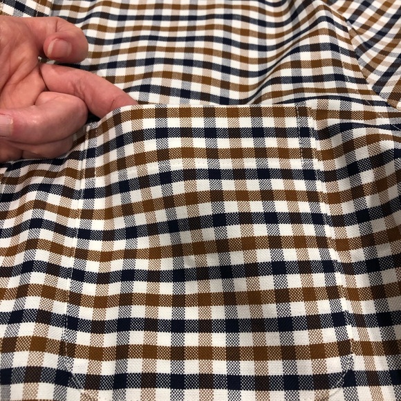 NWOT- Stafford Travel Wrinkle Free Men’s Shirt 14 1/2 32-33 - Picture 5 of 9